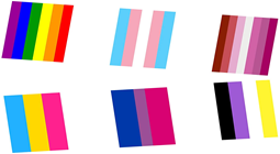 10M WITH 24 FLAGS POLYESTER EQUALITY BUNTING