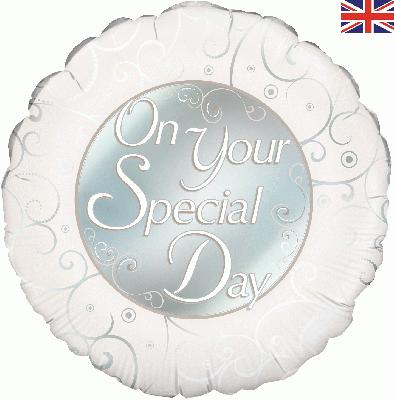 18" On Your Special day Foil Balloon