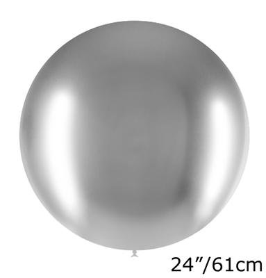 24" Silver Balloon 3 pcs