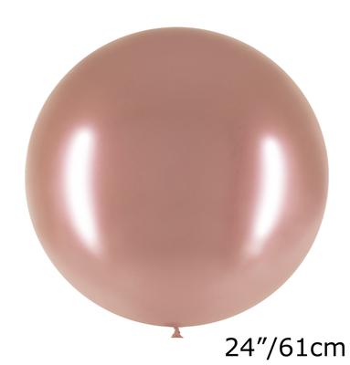 24"  Rose Gold Balloon 3pcs