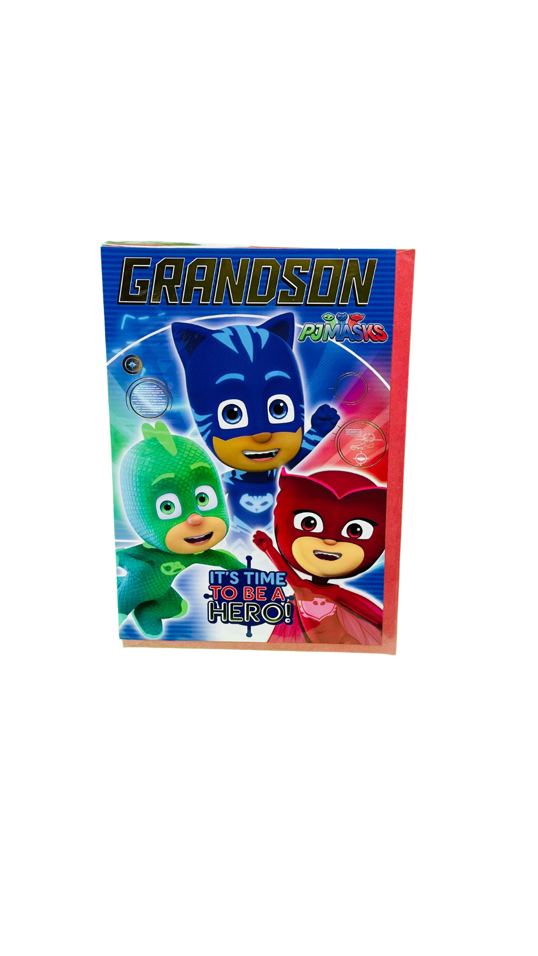 PJ Masks Grandson Birthday Card