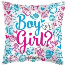 Boy Or Girl Gender Reveal - 18 Inch