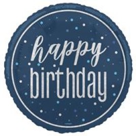 18" HAPPY BIRTHDAY FOIL BALLOON