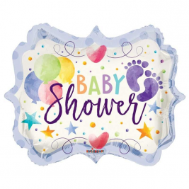 18" Baby Shower Shape