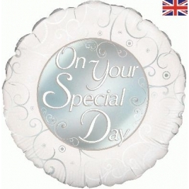 18" On Your Special day Foil Balloon