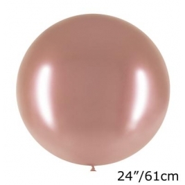 24"  Rose Gold Balloon 3pcs