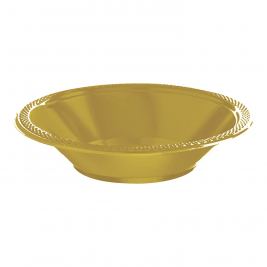 355ml Gold Sparkle Bowls Pack of 20