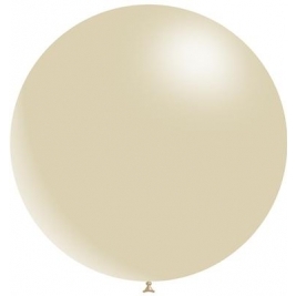 36" Ivory balloon 2pcs