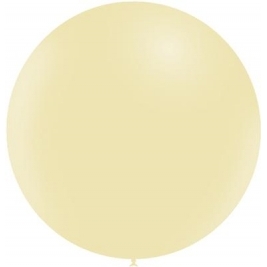 36" Matte Pastel Yellow Pack of 2