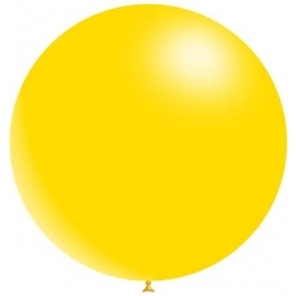 36" Yellow balloon 2pcs