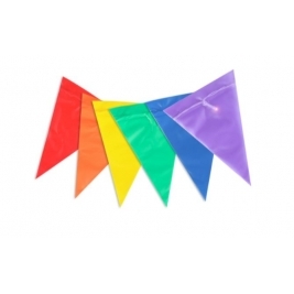 3M With 6 Pennants Light Up Rainbow Pride Bunting