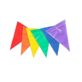 3M With 6 Pennants Light Up Rainbow Pride Bunting