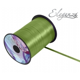 Eleganza Pistachio Green Poly Curling Ribbon - 5mm x500yds