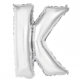 14 Inch  Silver Foil Balloon-K