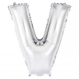 14 Inch  Silver Foil Balloon-V