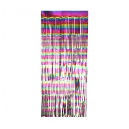 92x244cm RAINBOW FOIL DOOR CURTAIN