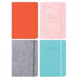 A5 Soft Touch Notebook 4 Colours