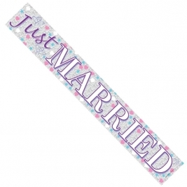 Just Married Banner