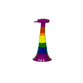 RAINBOW PRIDE 27CM VUVUZELA