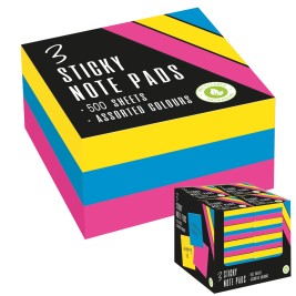 500 Sticky Notes Brights