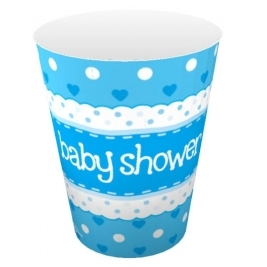 Baby Shower Blue Cups 8pcs 9oz/266ml