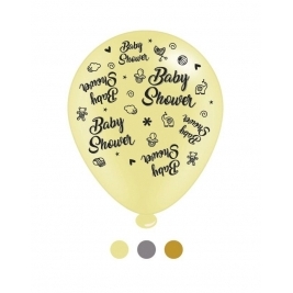 Baby Shower Latex Balloons pk of 8