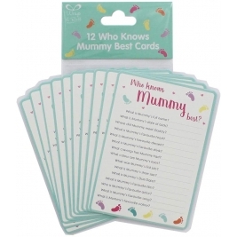 Baby Shower Party Who Knows Mummy Best Game