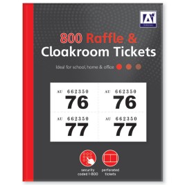 Raffle & Cloakroom Tickets Bk