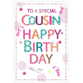 Cousin Cards (Sold in 6s)