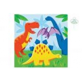Dinosaur Friends Lunch Napkins 2 Ply - Pack Of 16