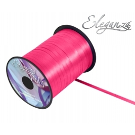 Eleganza Deep Cerise Poly Curling Ribbon 5mm x500yds 