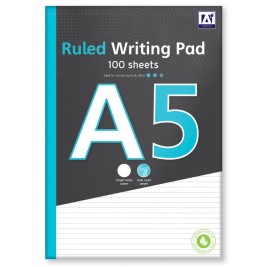 A5 Ruled Writing Pad