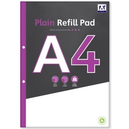 A4 Plain Refill Pad