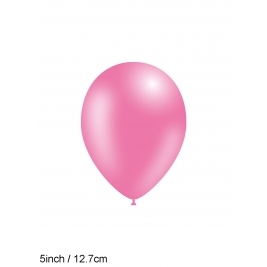 Fashion Pink Metallic No.22  x100Pcs 5"