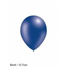 Fashion Solid Royal Blue 5 Inch Latex Balloons x100pcs