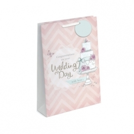 Gift Bag - Wedding Cake - Medium
