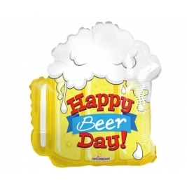 Happy Birthday Beer Shape (18 inch)