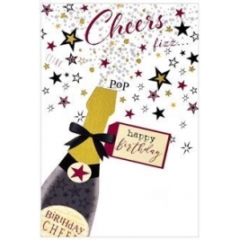 Happy Birthday Cheers Greeting Card