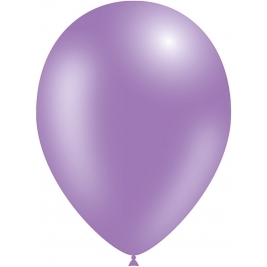 Metallic Lavender 11 Inch Latex Balloons x50pcs