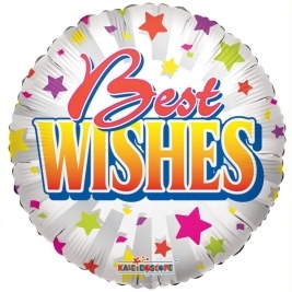 Misc - Best Wishes Stars - 18 Inch