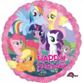 My Little Pony Happy Birthday Standard Foil Balloon
