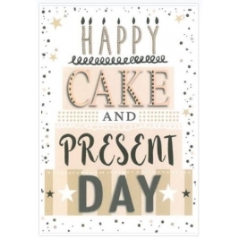 Open Birthday Female Greeting Card - Code 50