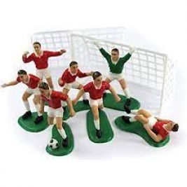 Red Football cake Decoration Sets