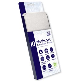 Maths Set & Tin Pencil Case