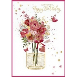 Thinking of You - Just For You - Happy Birthday Card