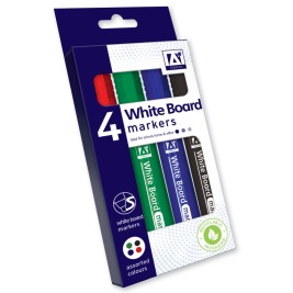 4 White Board Markers
