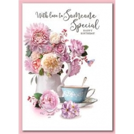 With Love To Someone Special Happy Birthday Card