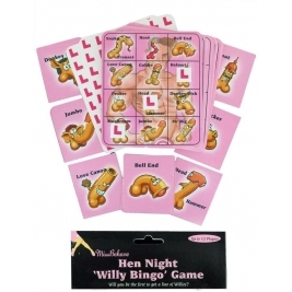  Hen Night Party Do Willy Bingo Cards Game Ideas Accessory Funny Men Ladies Night