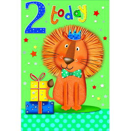Age 2 Cards (Sold in 6s)