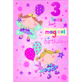 Age 3 Cards (Sold in 6s)